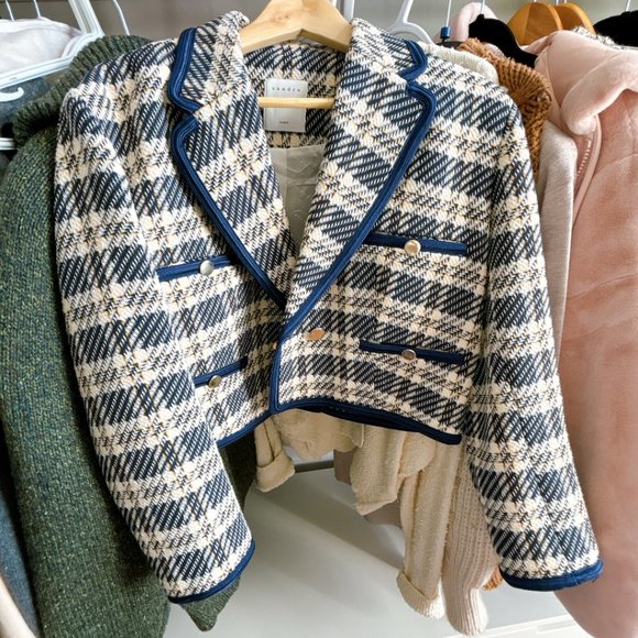 BRAND NEW SANDRO SET, JACKET AND SKIRT, SIZE M, price is for whole set - Picture 13 of 13